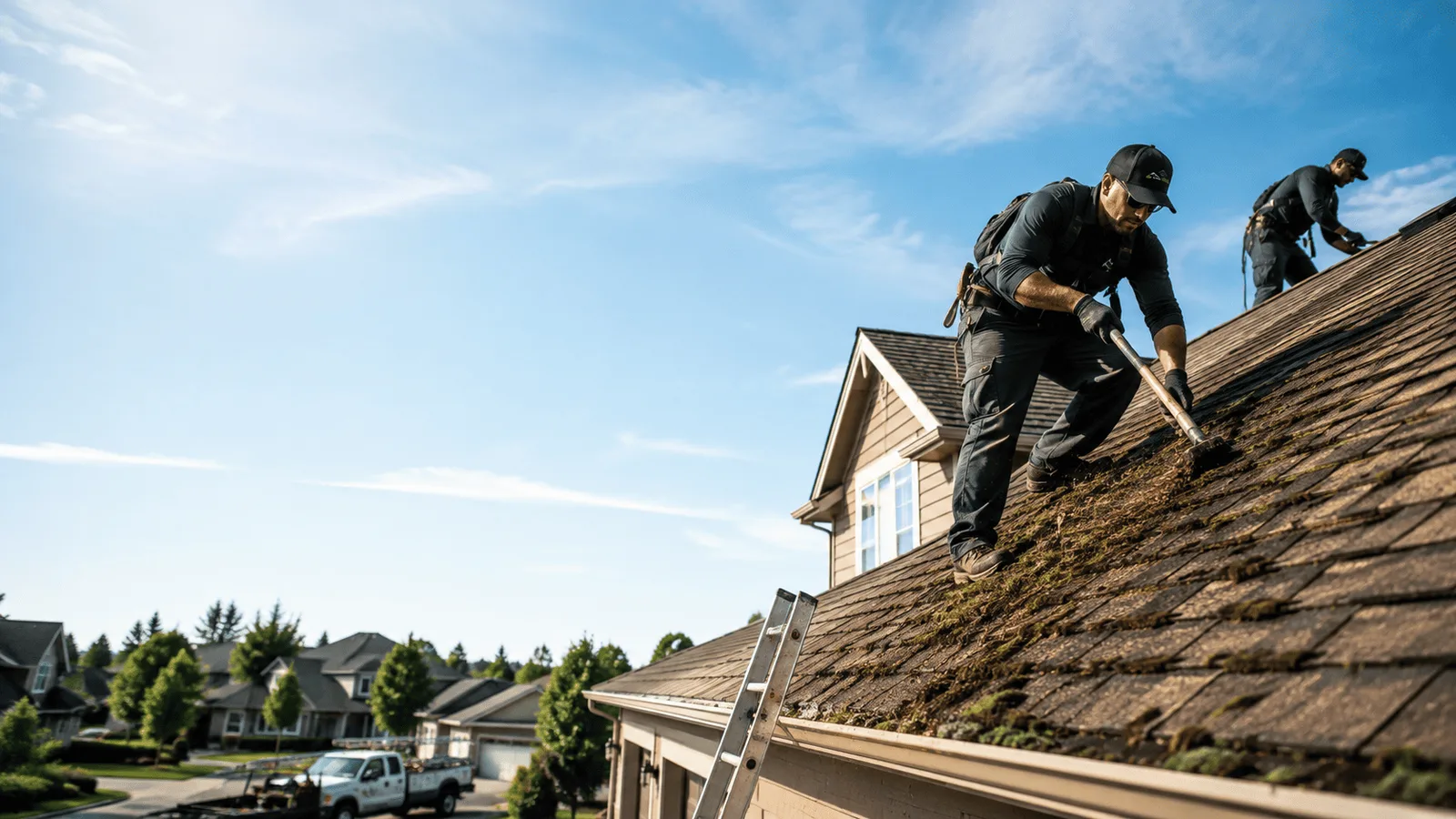 Roof Moss Removal in Kingston, PA near me